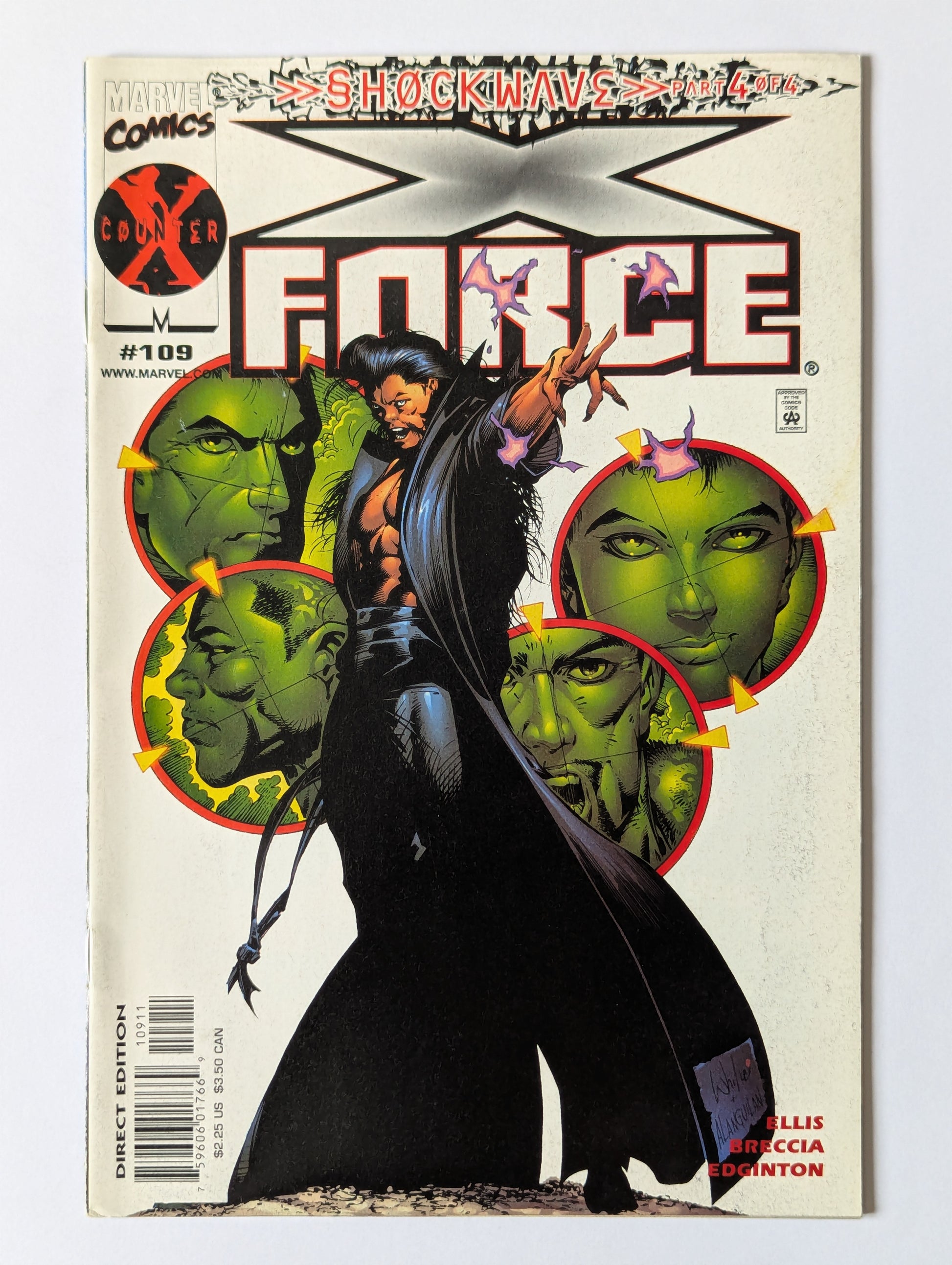 X-Force #109 Marvel Comic Book