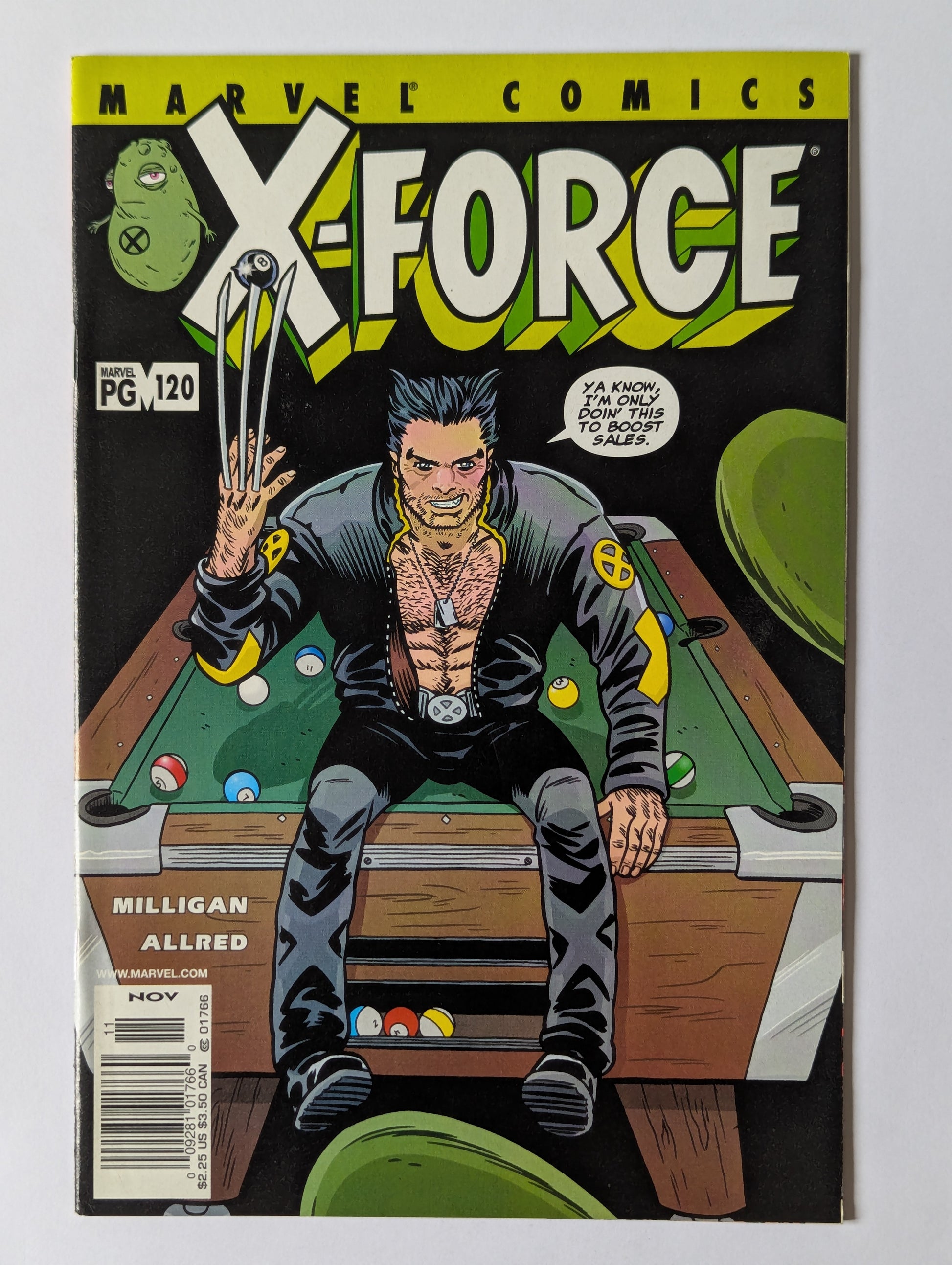 X-Force #120 Marvel Comic Book