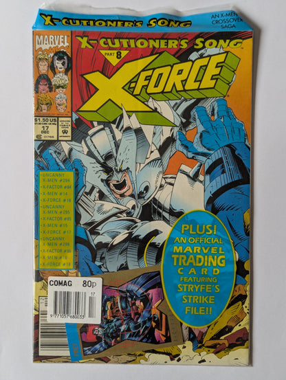 X-Force #17 Marvel Comic Book