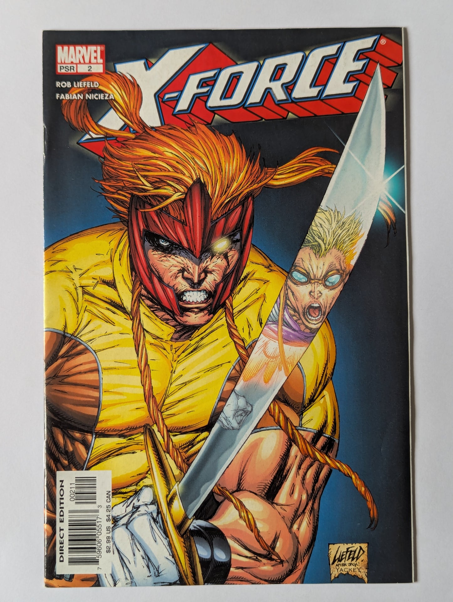 X-Force #2 Marvel Comic Book