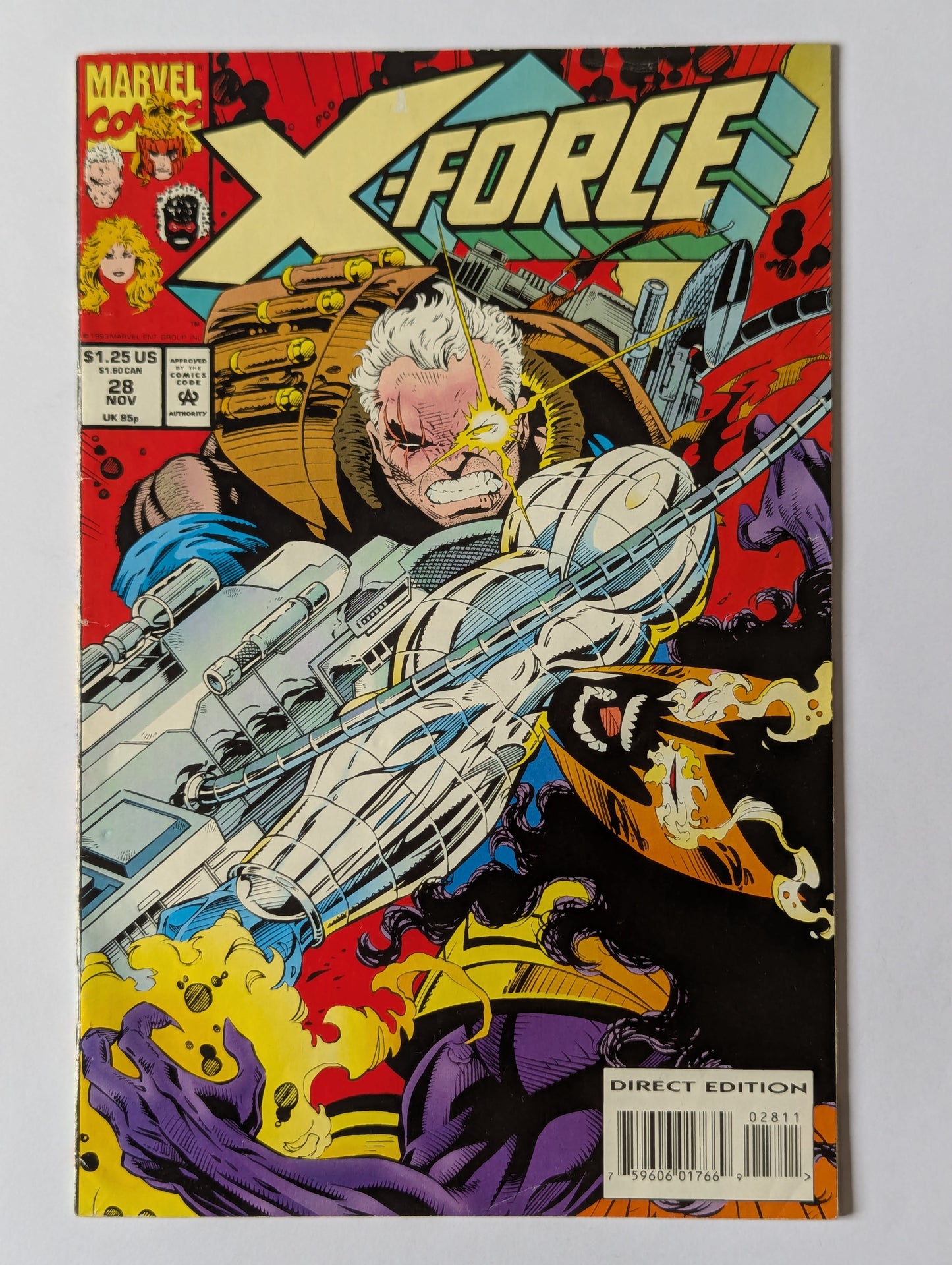 X-Force #28 Marvel Comic Book
