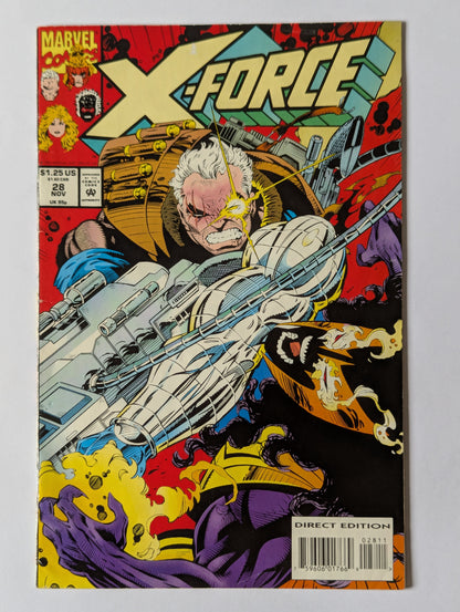 X-Force #28 Marvel Comic Book