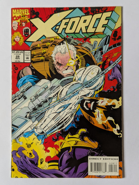 X-Force #28 Marvel Comic Book