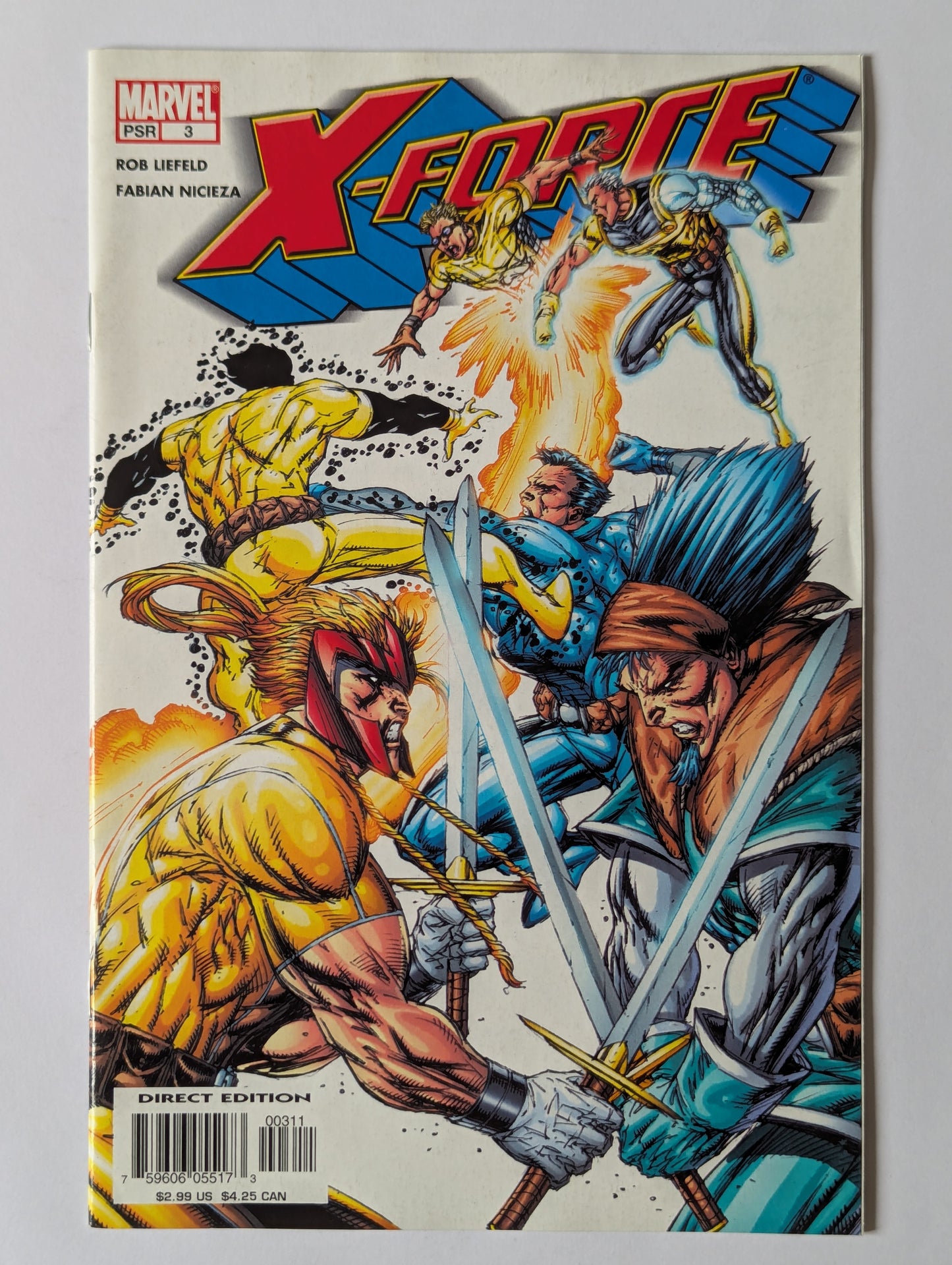 X-Force #3 Marvel Comic Book