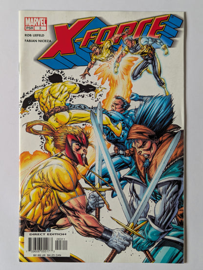 X-Force #3 Marvel Comic Book