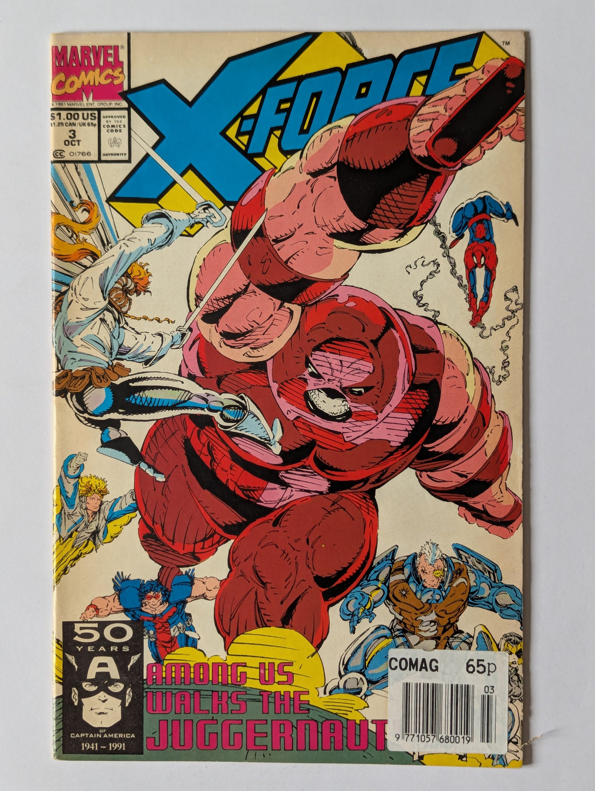 X-Force #3 Marvel Comic Book