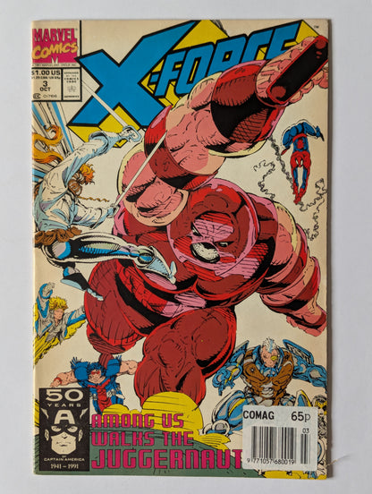 X-Force #3 Marvel Comic Book