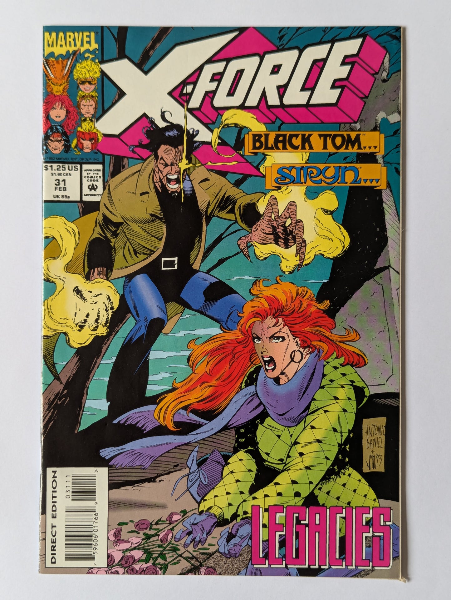 X-Force #31 Marvel Comic Book
