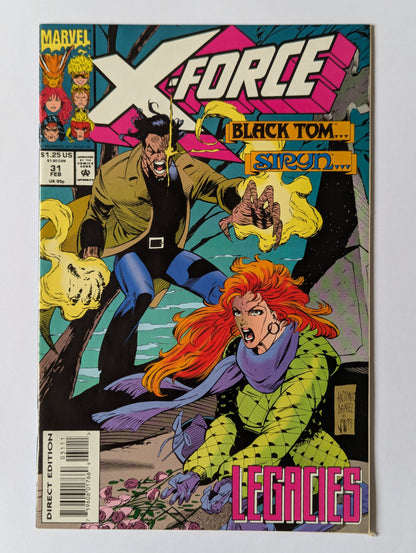 X-Force #31 Marvel Comic Book