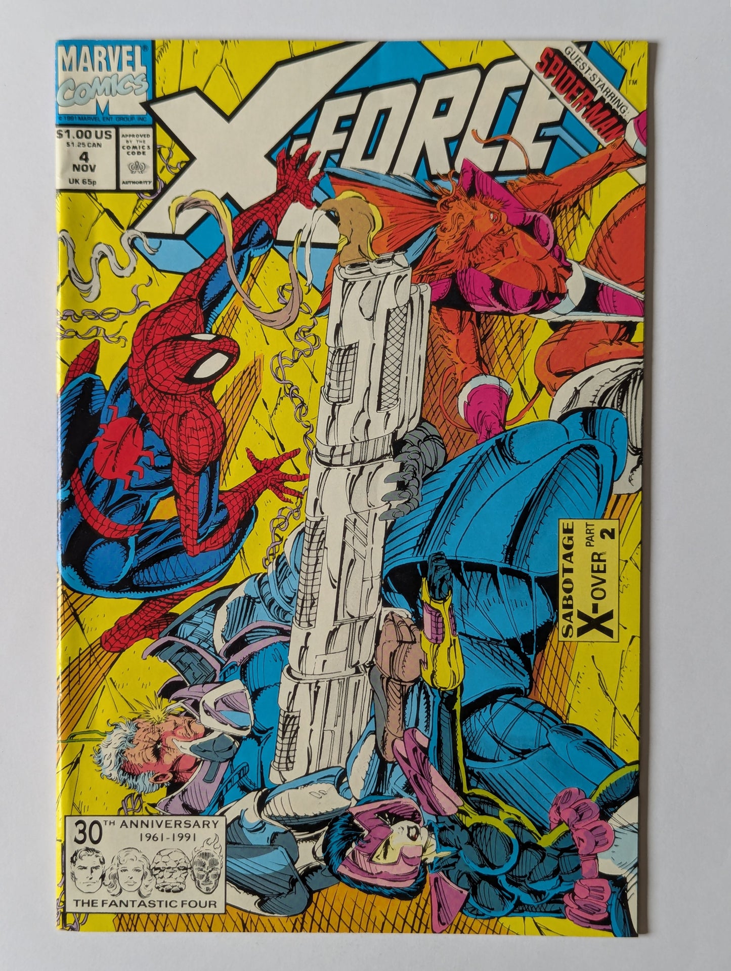 X-Force #4 Marvel Comic Book