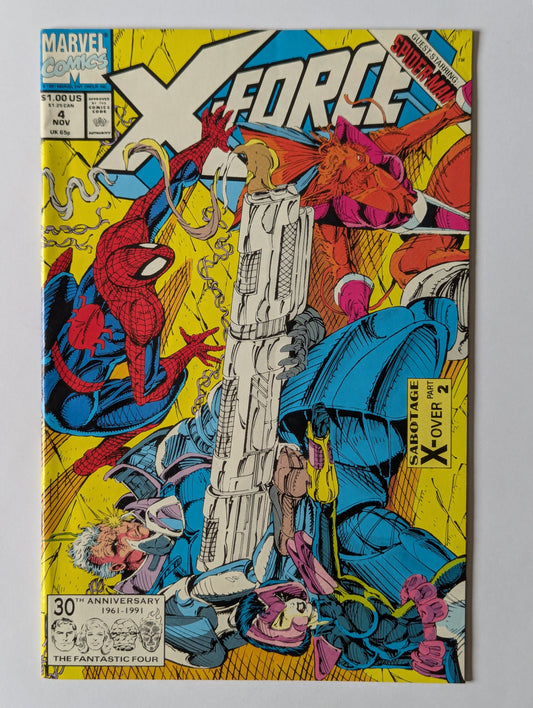 X-Force #4 Marvel Comic Book