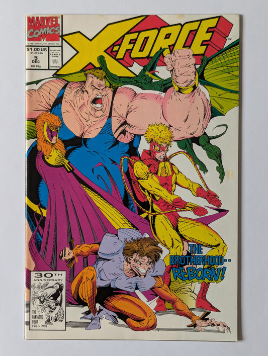 X-Force #5 Marvel Comic Book