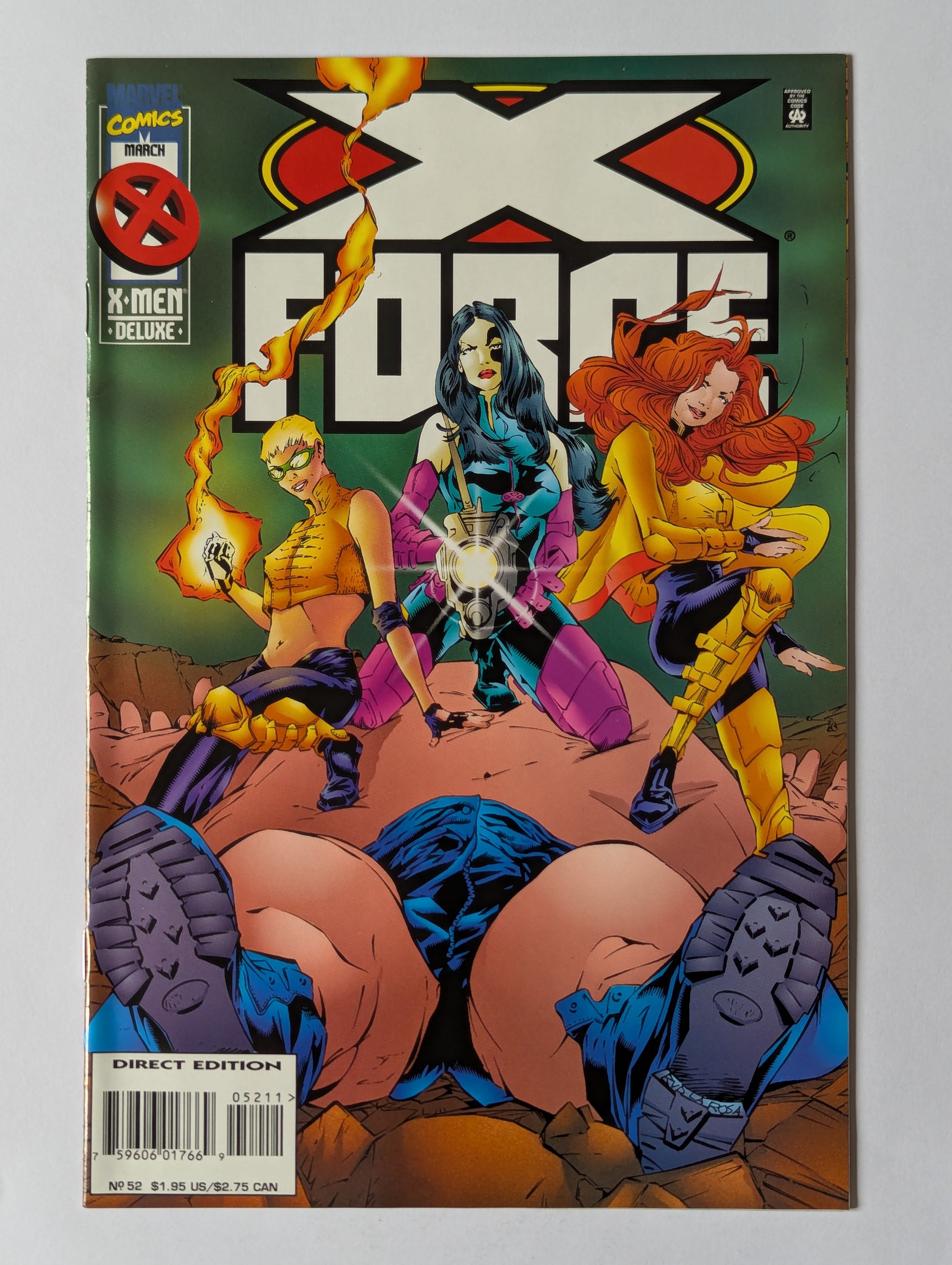 X-Force #52 Marvel Comic Book