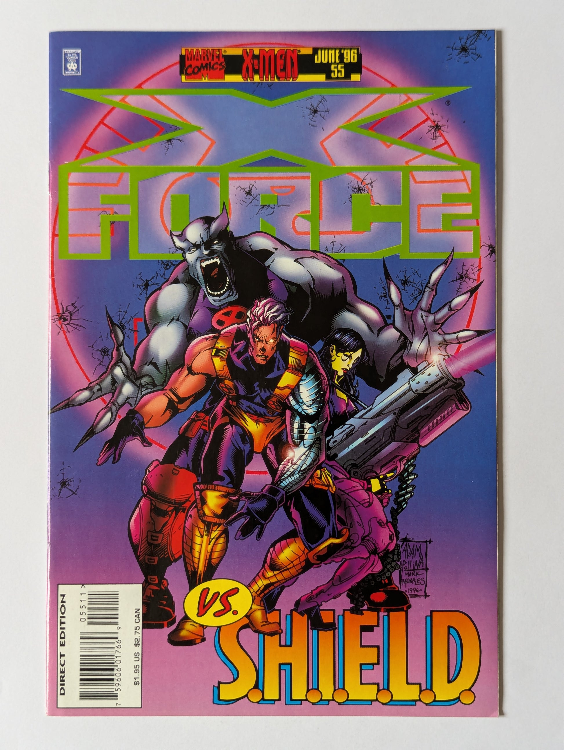 X-Force #55 Marvel Comic Book