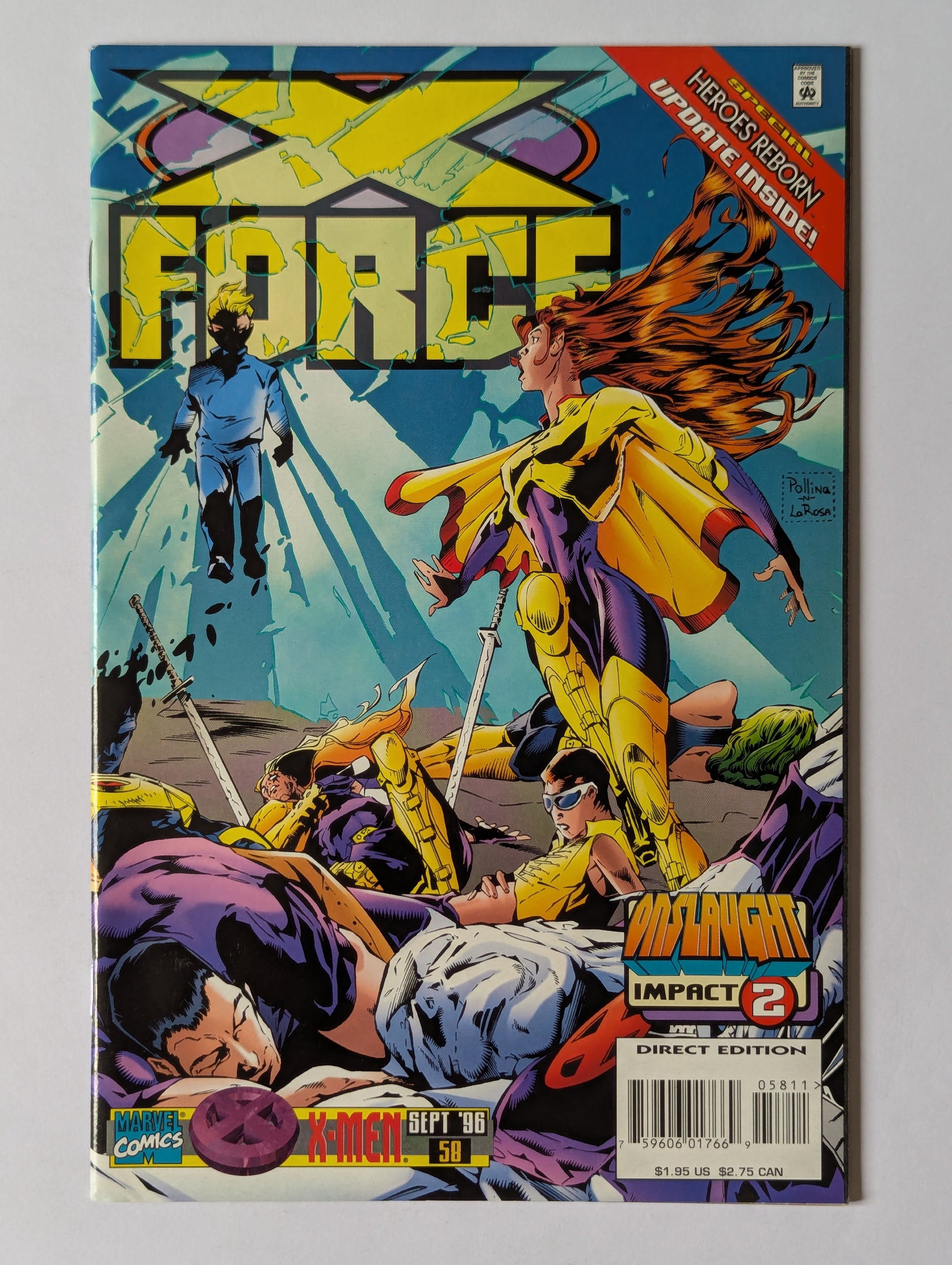 X-Force #58 Marvel Comic Book