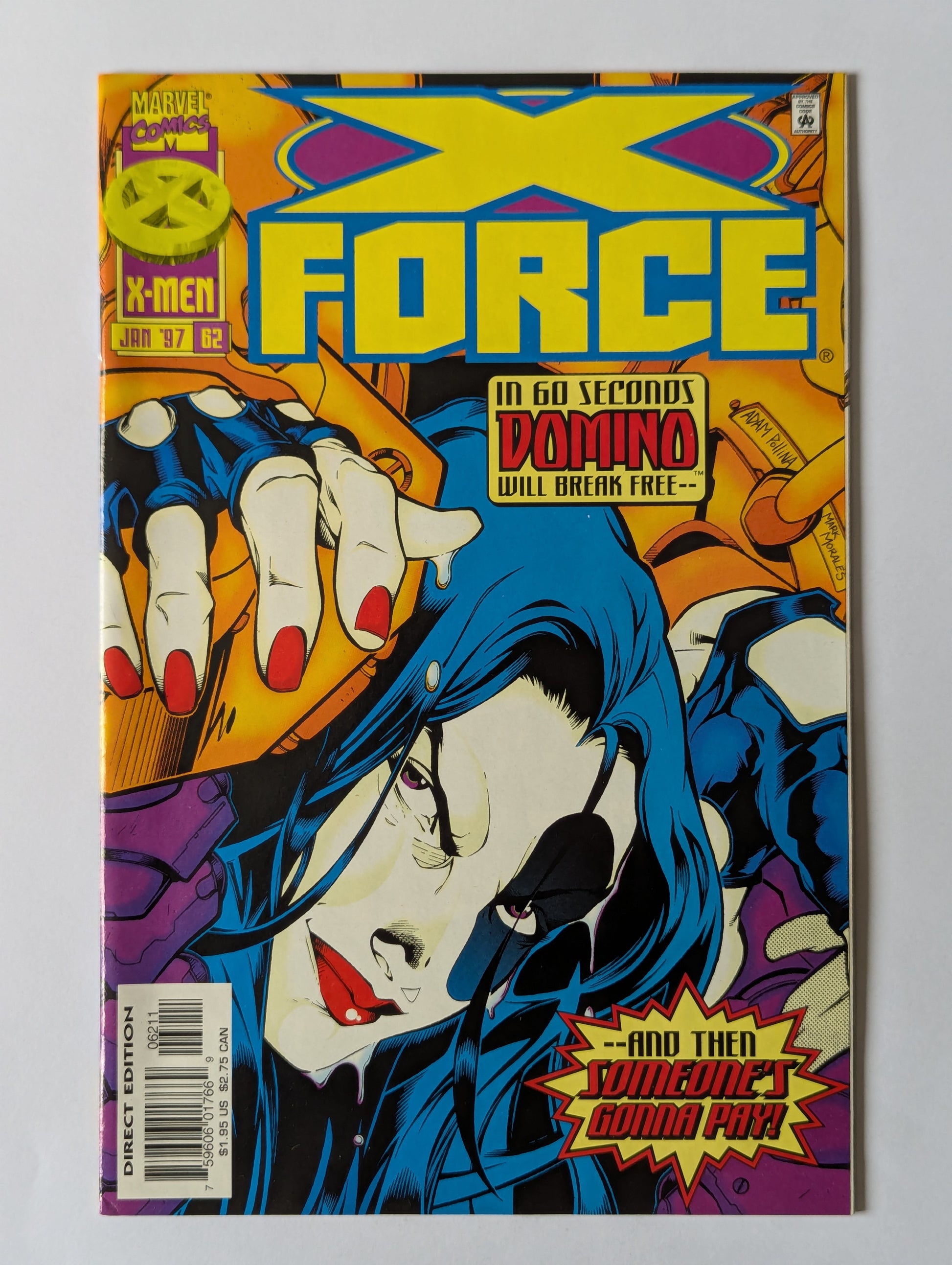 X-Force #62 Marvel Comic Book