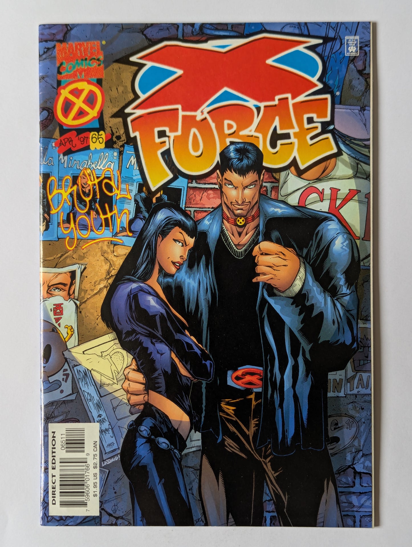 X-Force #65 Marvel Comic Book