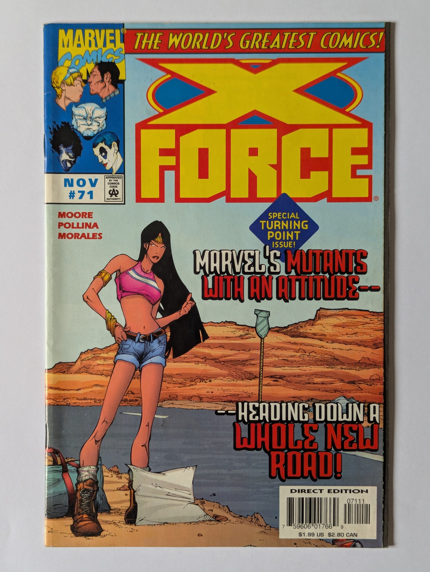 X-Force #71 Marvel Comic Book