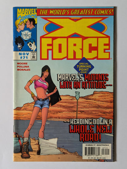 X-Force #71 Marvel Comic Book