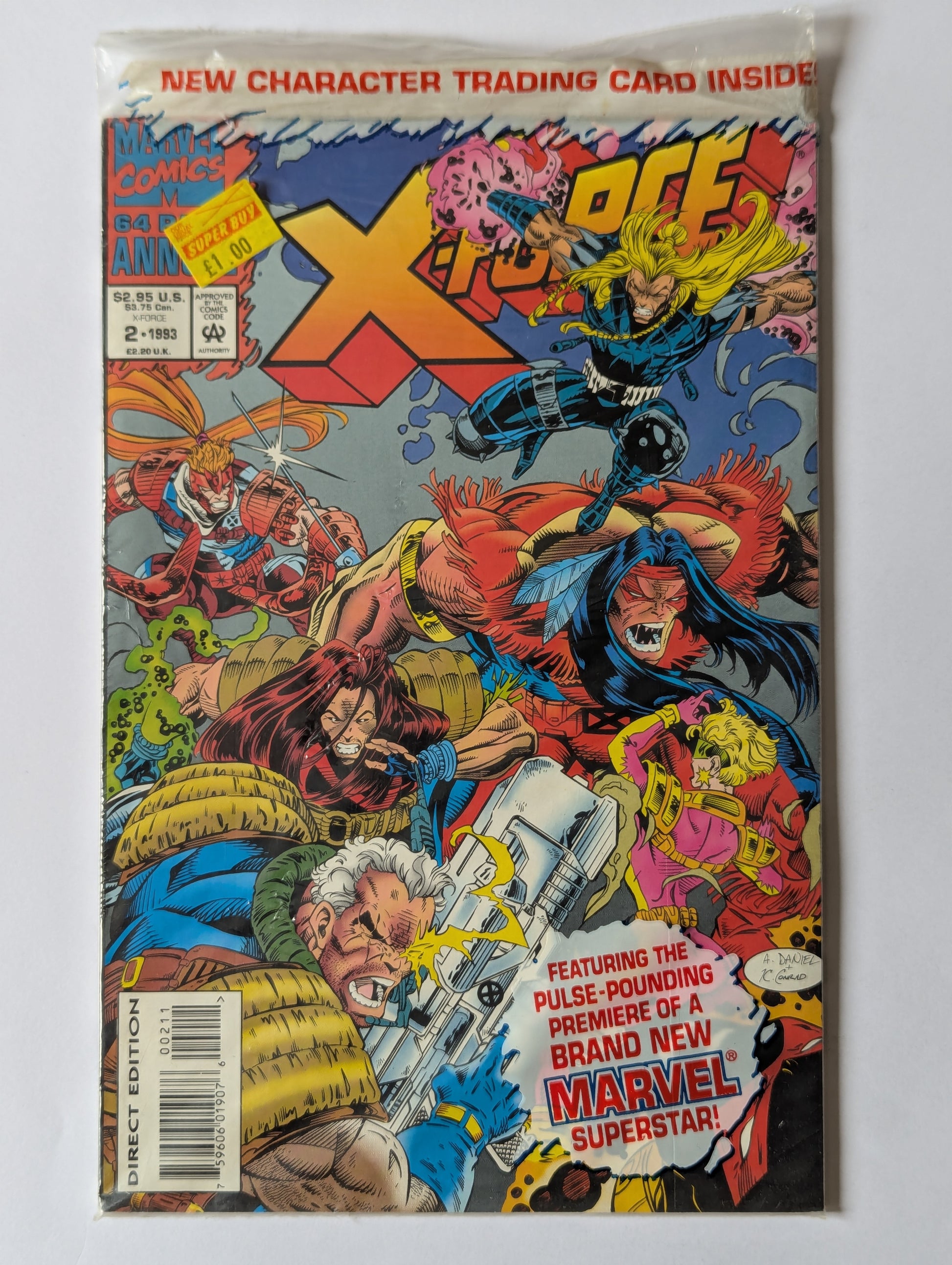 X-Force Annual #2 Marvel Comic Book