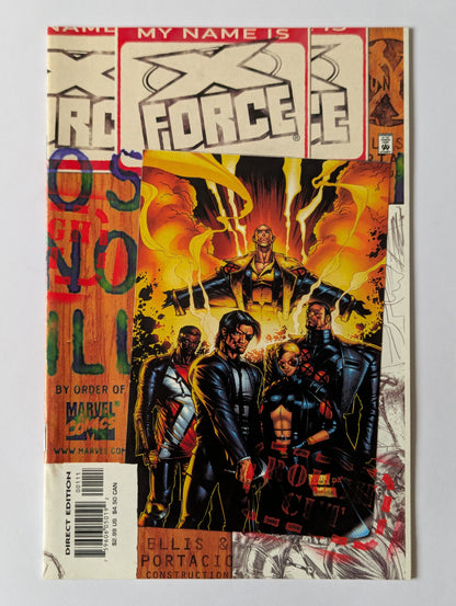 X-Force Rough Cut Marvel Comic Book