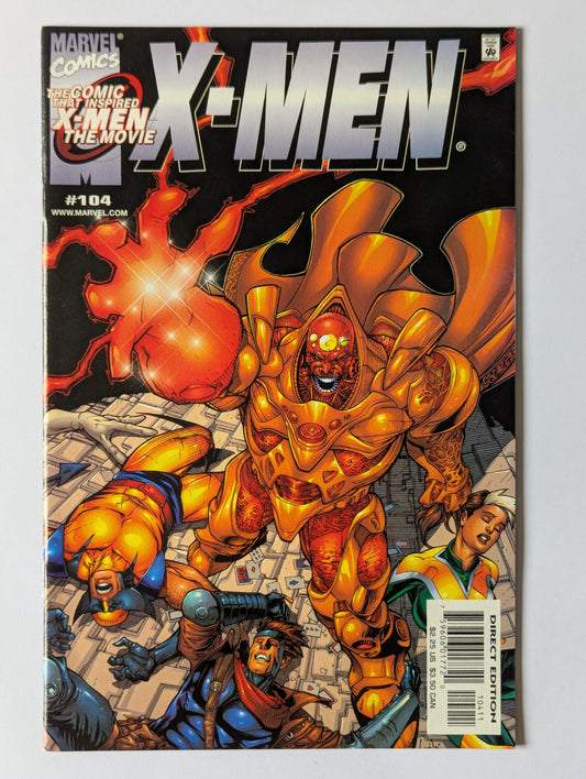 X-Men #104 Marvel Comic Book