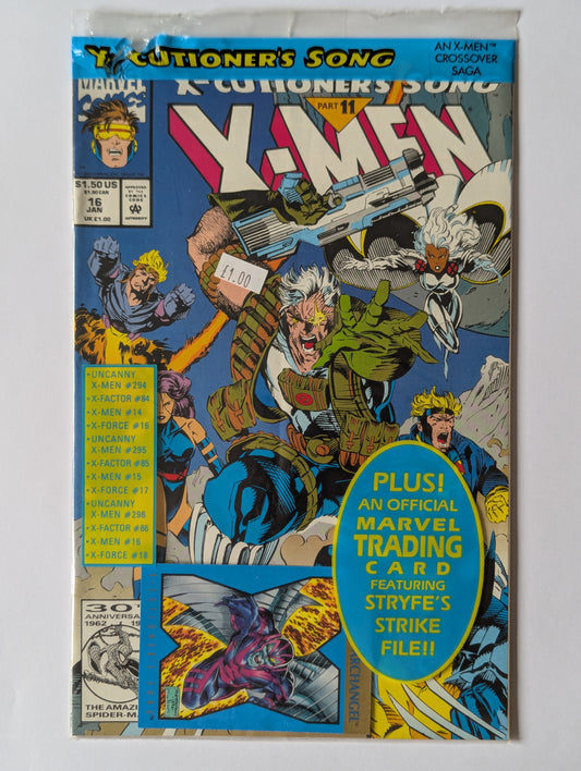 X-Men #16 Marvel Comic Book