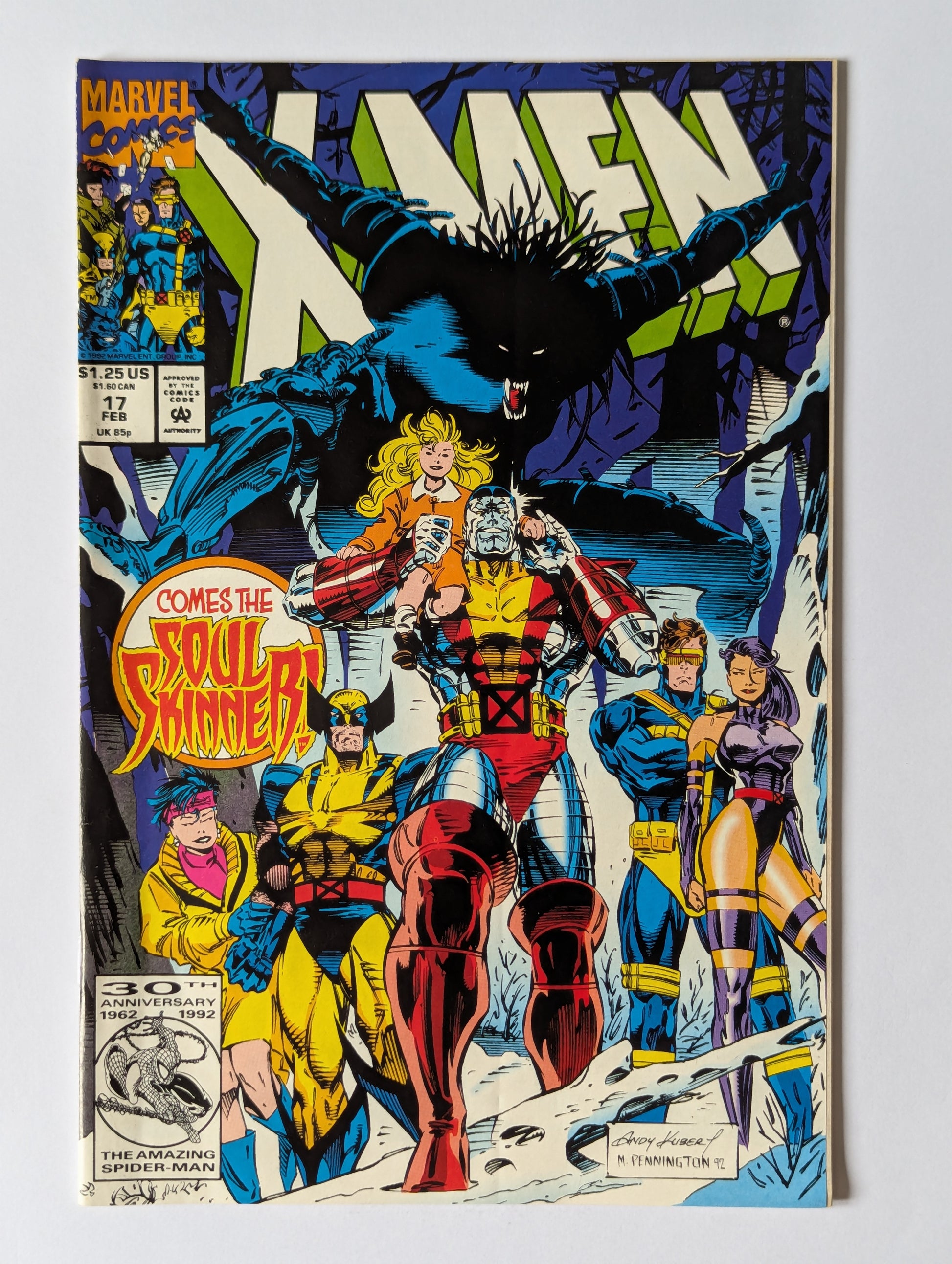 X-Men #17 Marvel Comic Book
