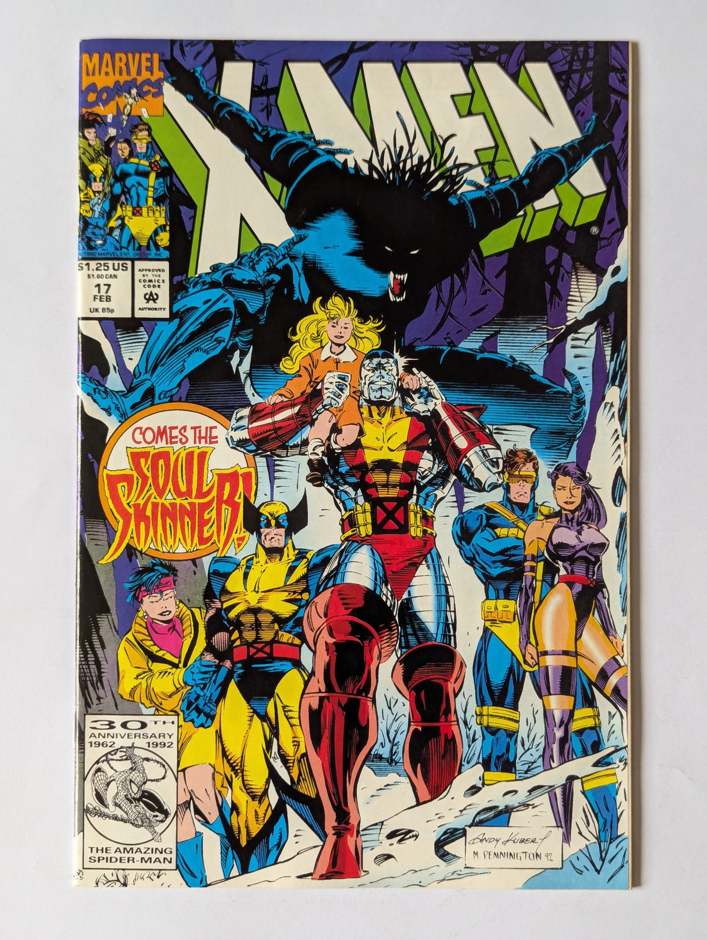 X-Men #17 Marvel Comic Book