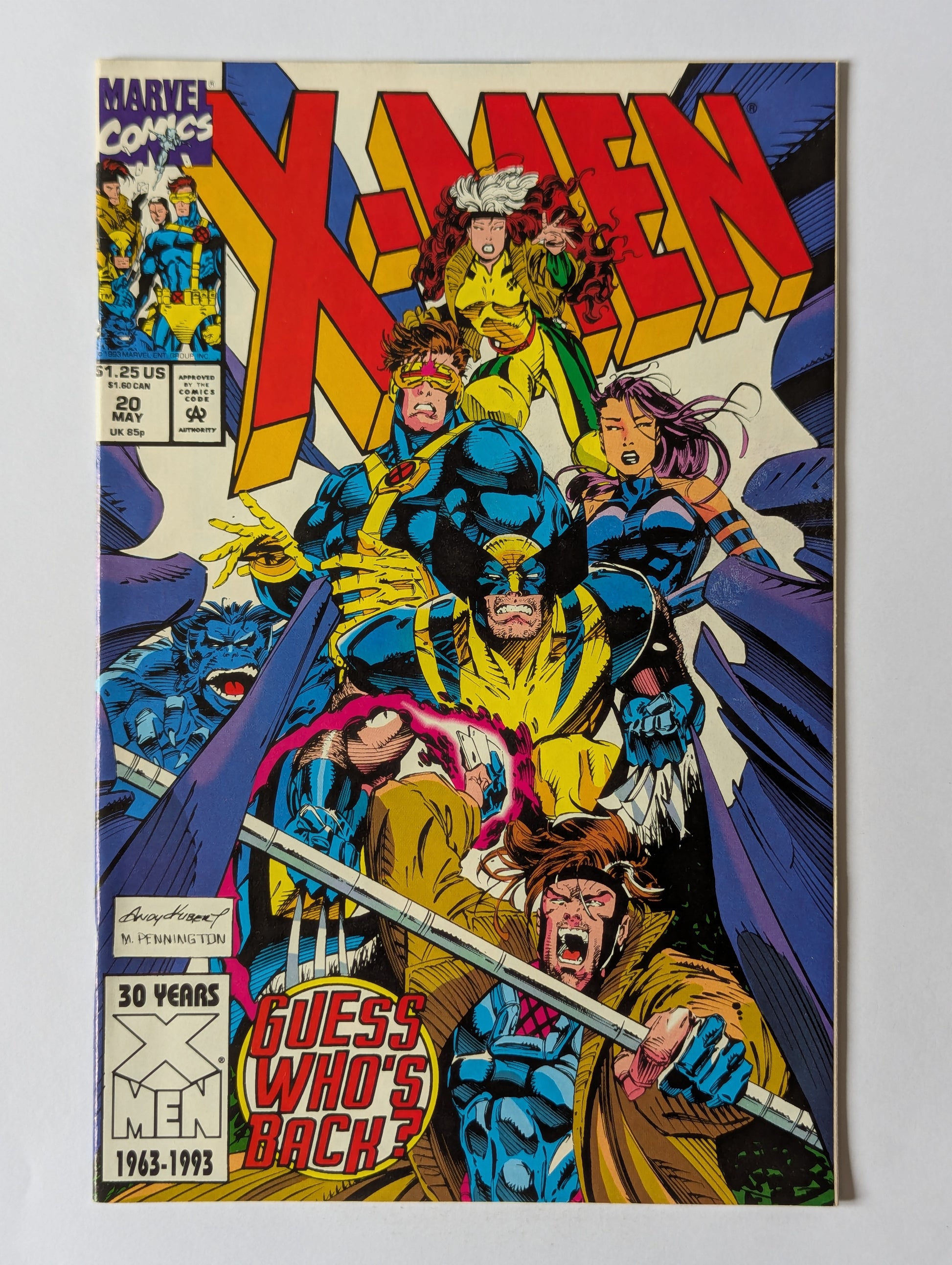 X-Men #20 Marvel Comic Book