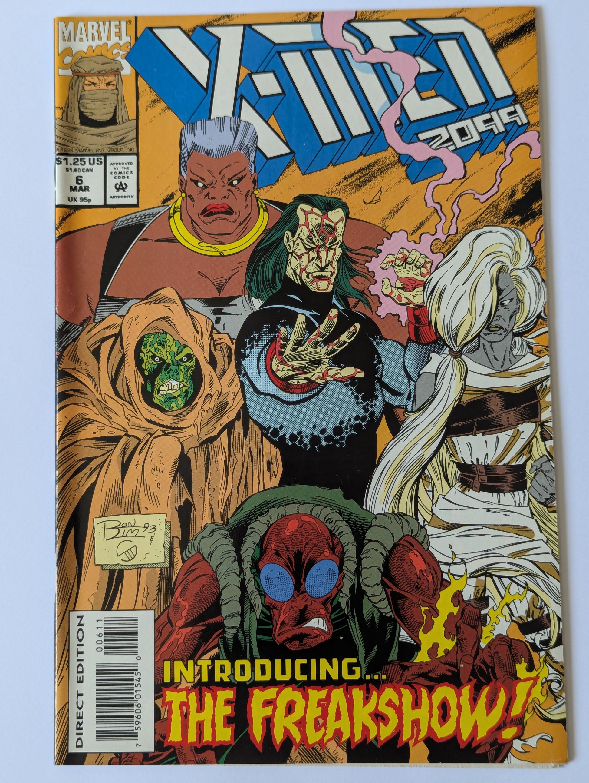 X-Men 2099 #6 Marvel Comic Book