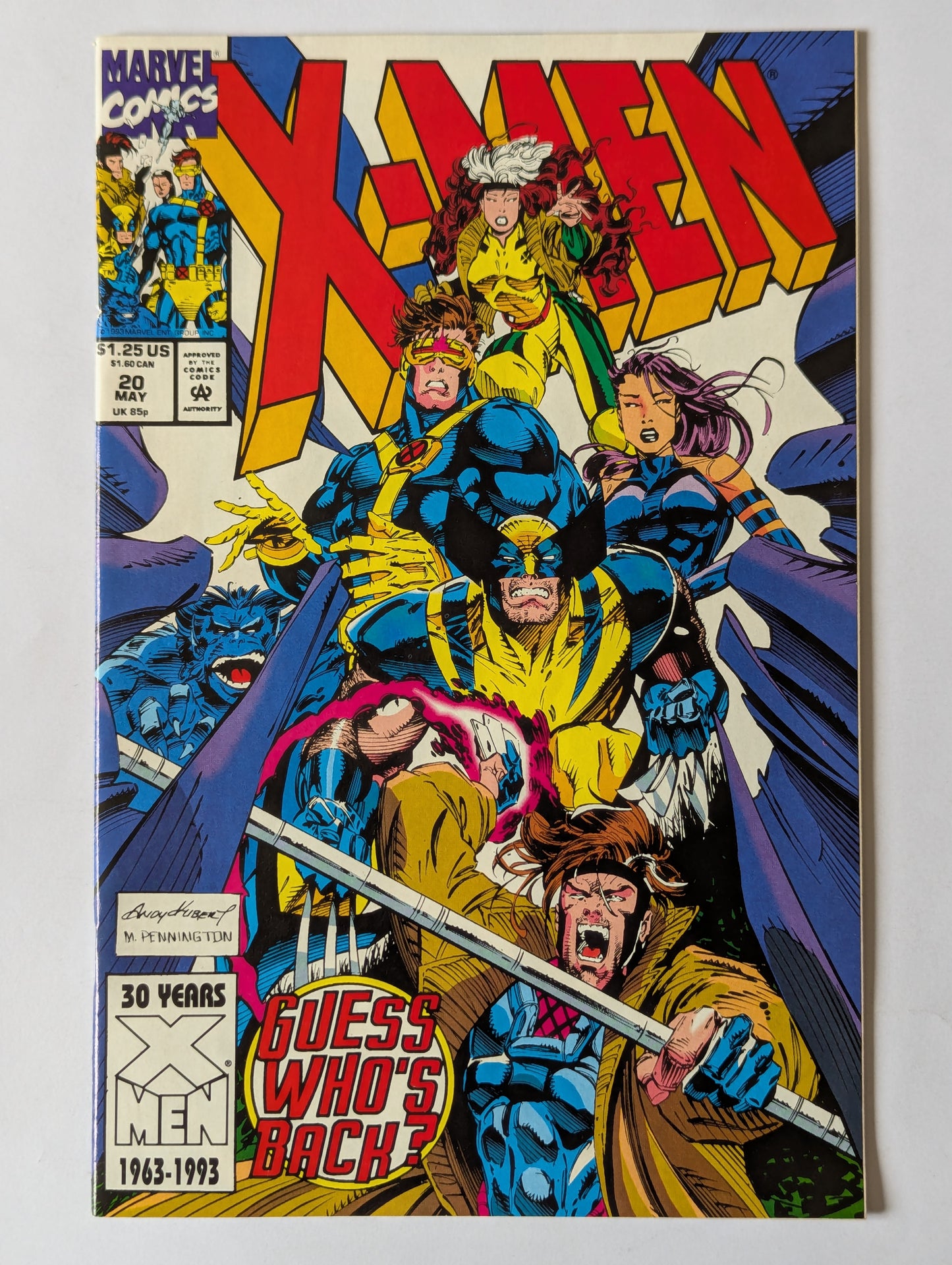 X-Men #20 Marvel Comic Book