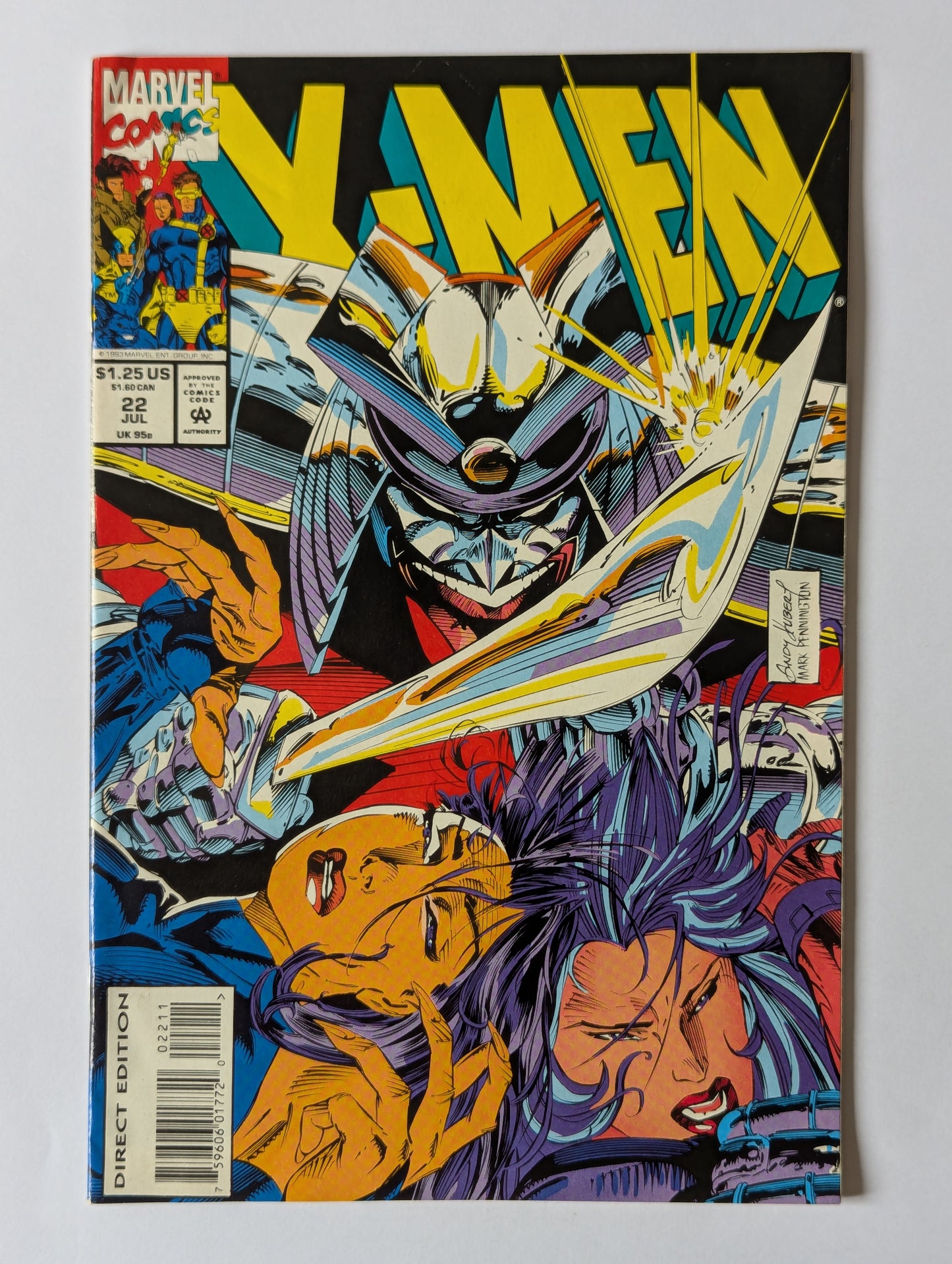 X-Men #22 Marvel Comic Book