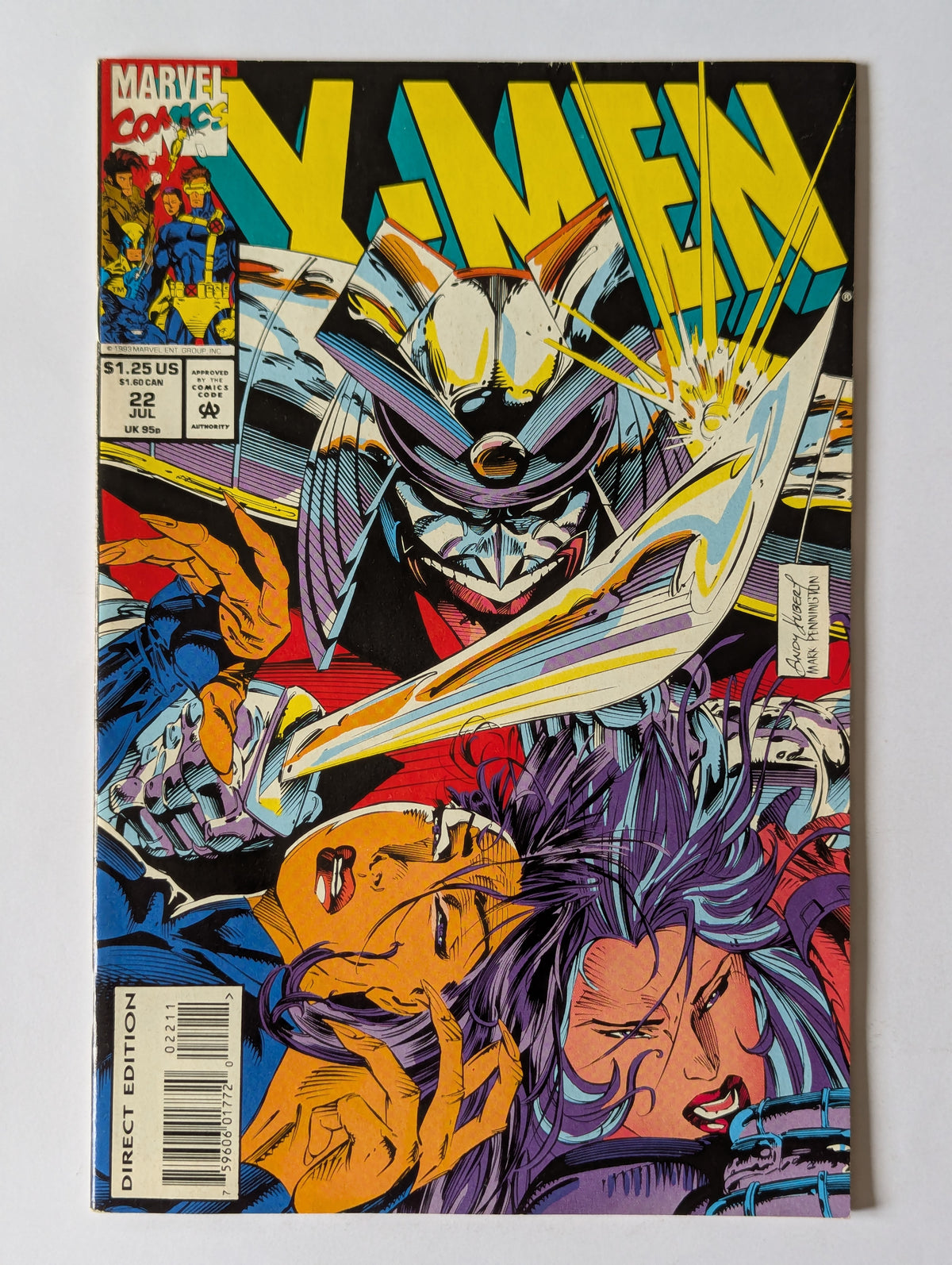 X-Men #22 Marvel Comic Book