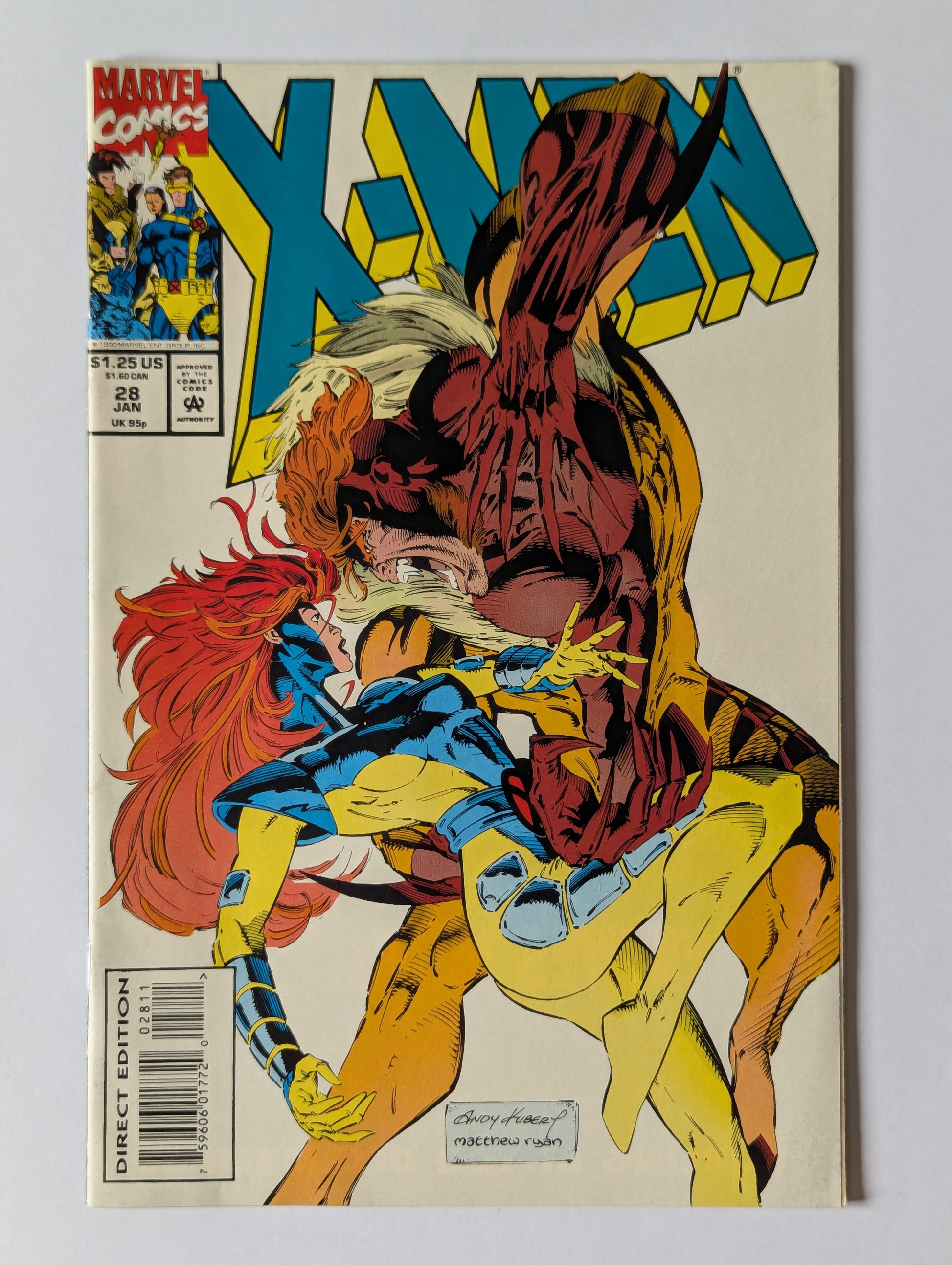 X-Men #28 Marvel Comic Book