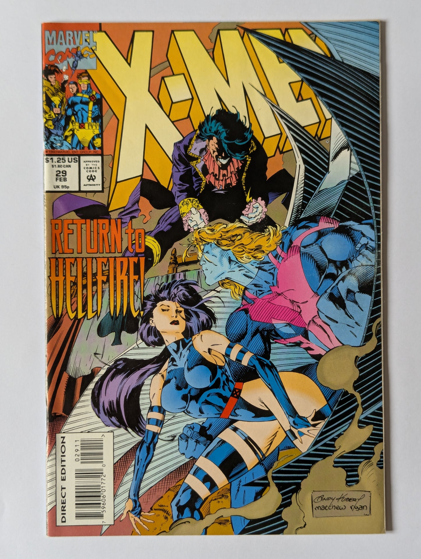 X-Men #29 Marvel Comic Book