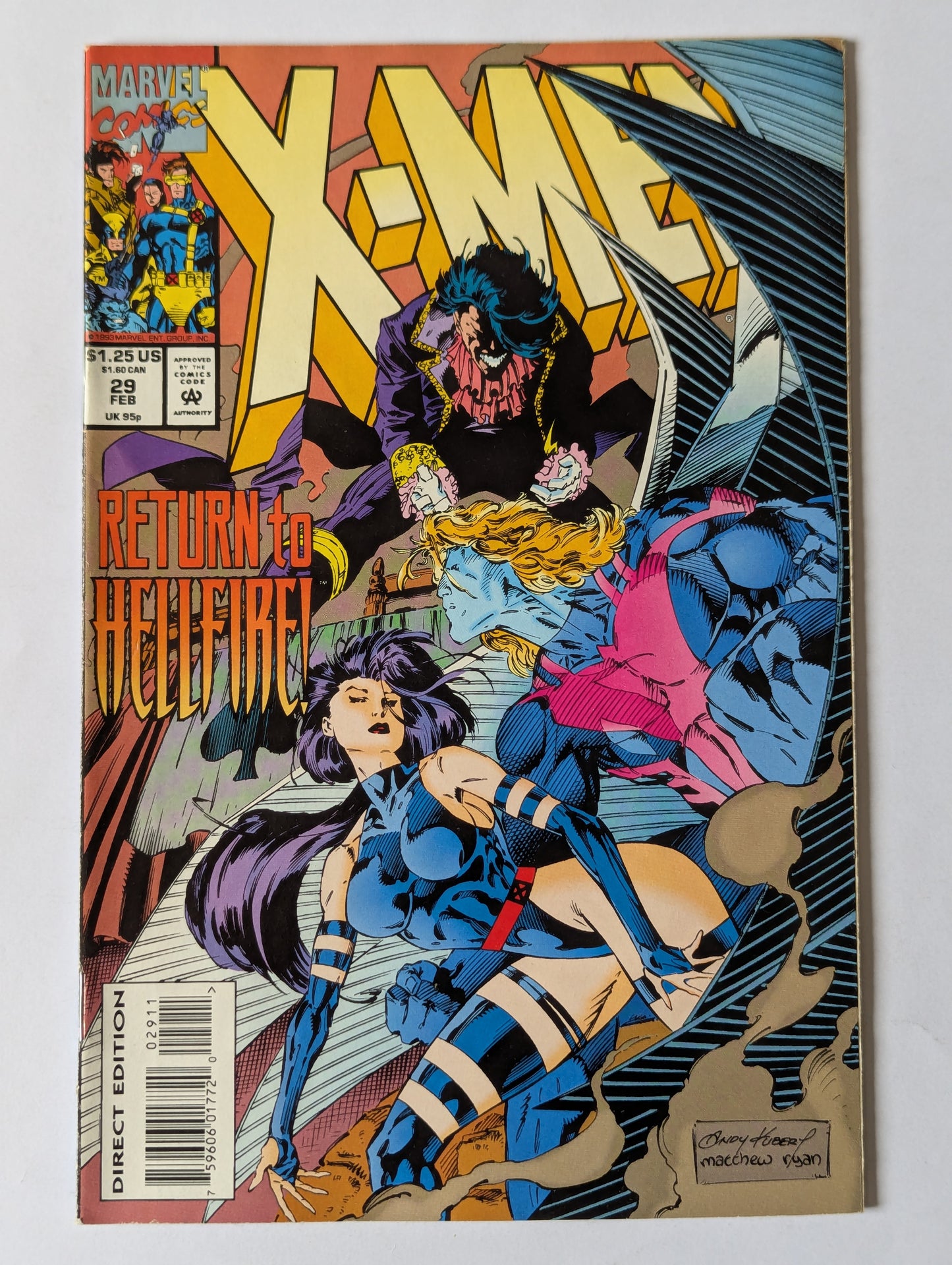 X-Men #29 Marvel Comic Book