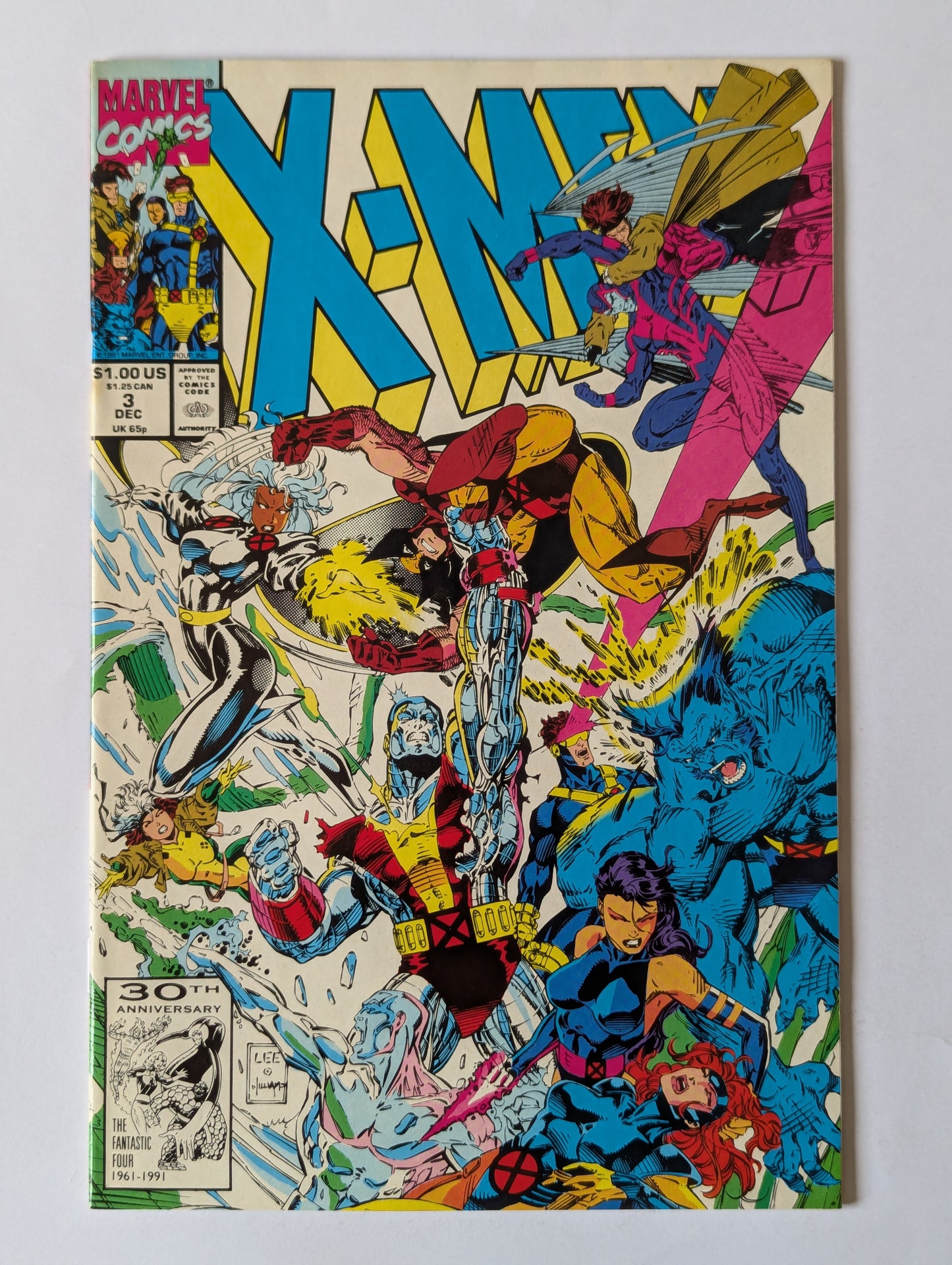 X-Men #3 Marvel Comic Book
