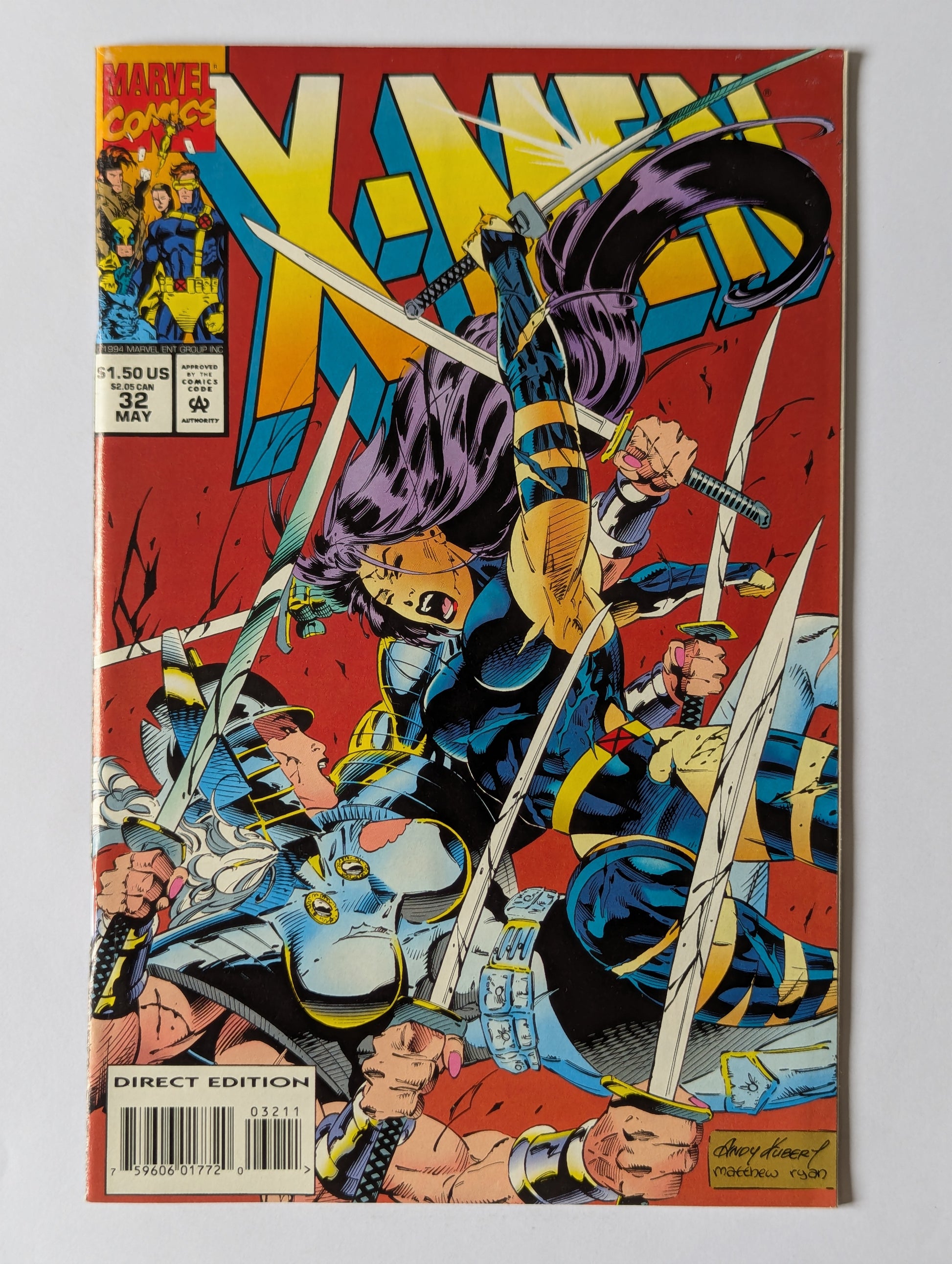 X-Men #32 Marvel Comic Book