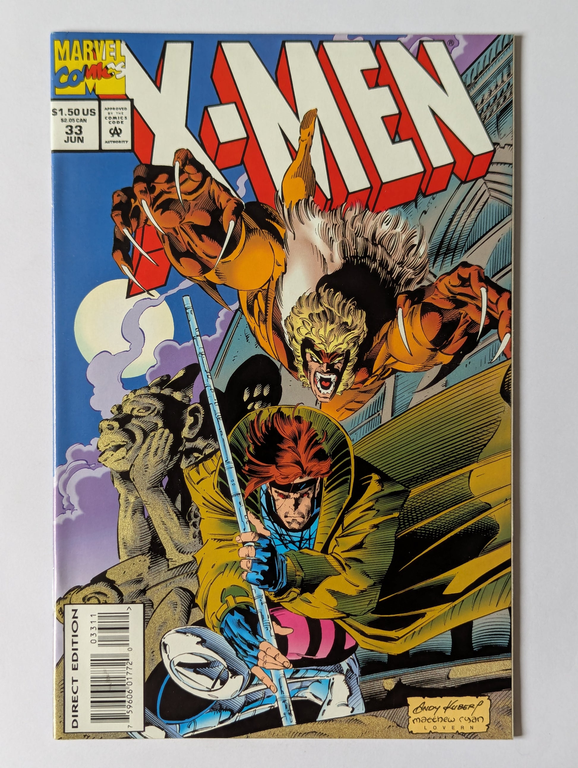 X-Men #33 Marvel Comic Book