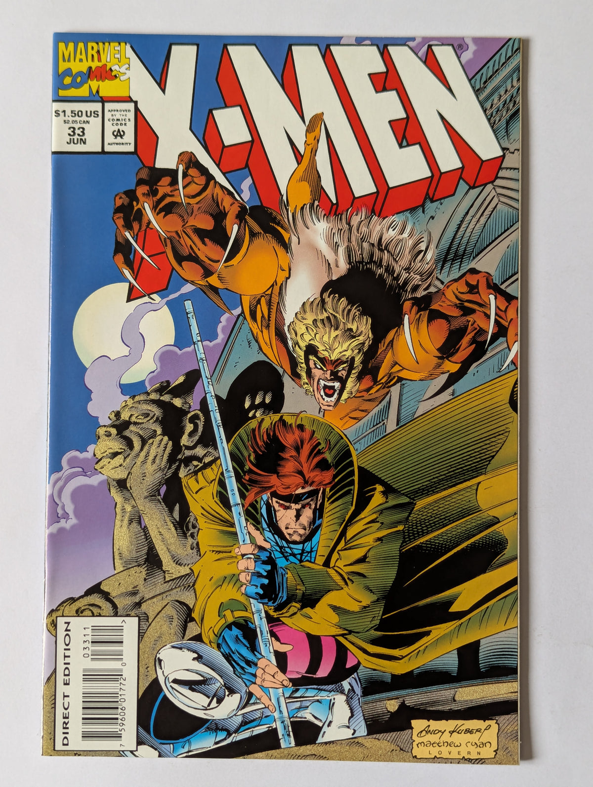 X-Men #33 Marvel Comic Book