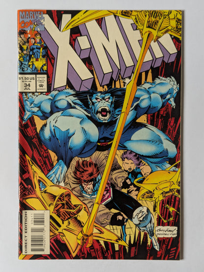 X-Men #34 Marvel Comic Book
