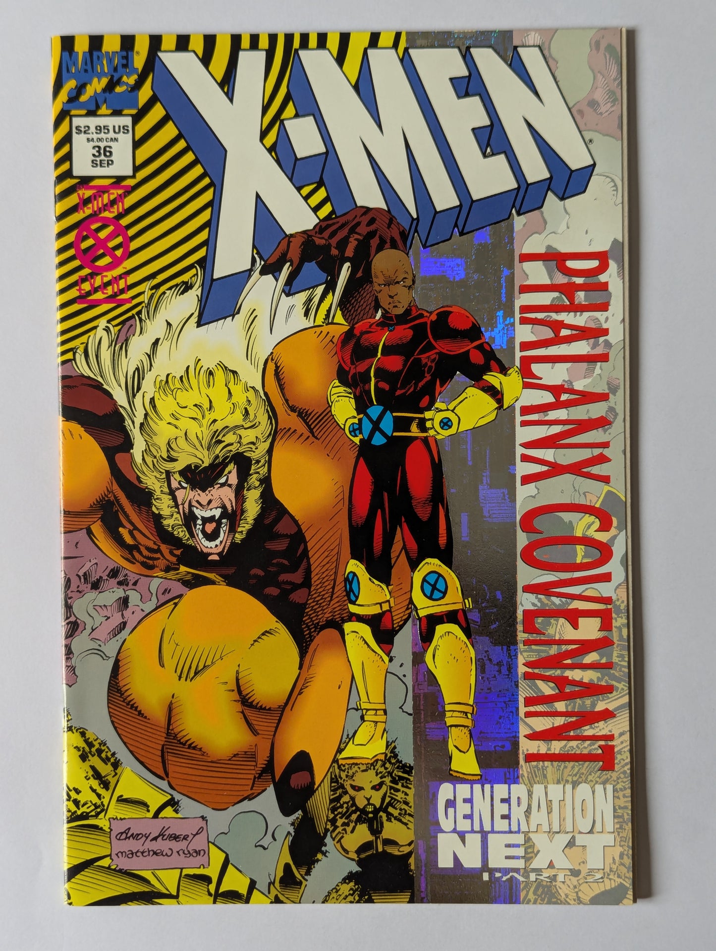 X-Men #36 Marvel Comic Book