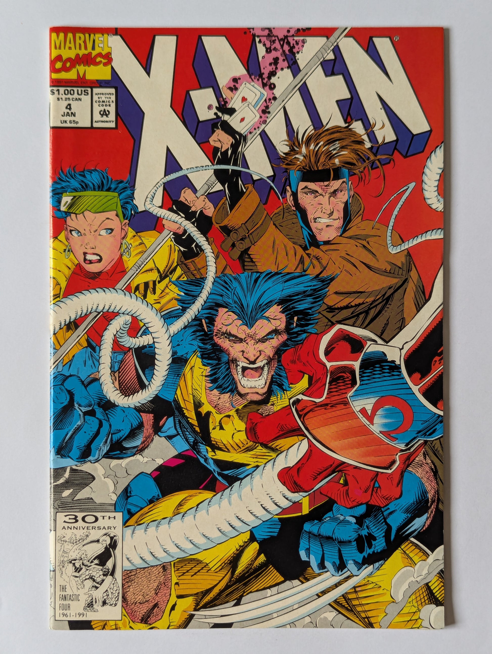X-Men #4 Marvel Comic Book