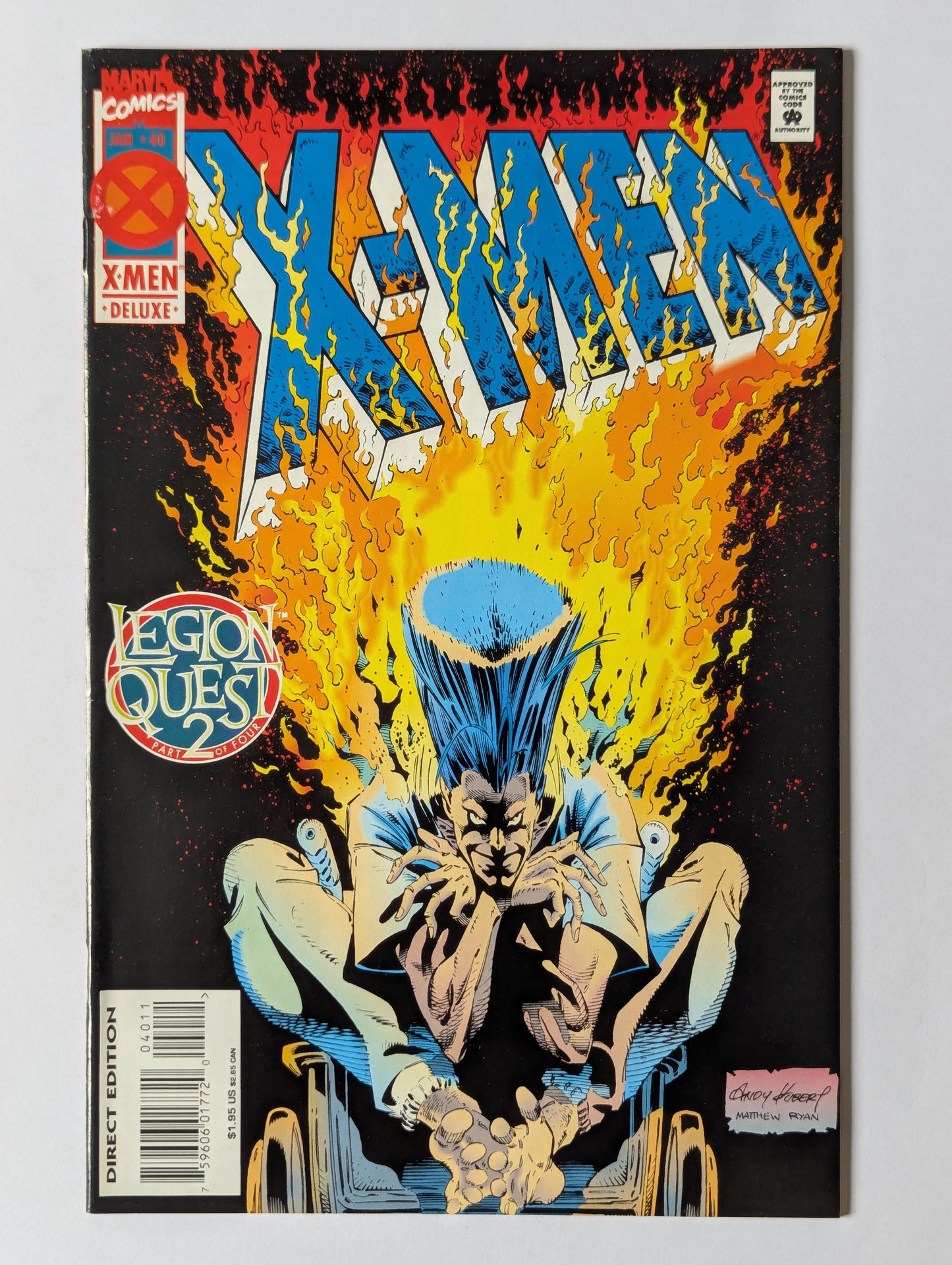 X-Men #40 Marvel Comic Book