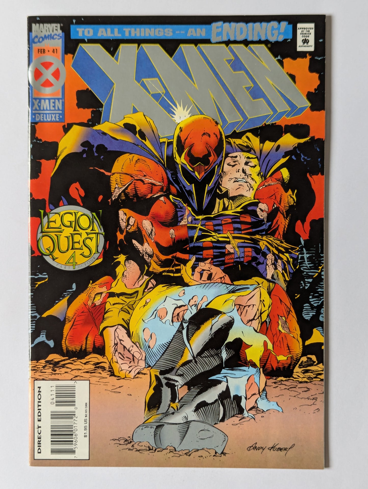 X-Men #41 Marvel Comic Book