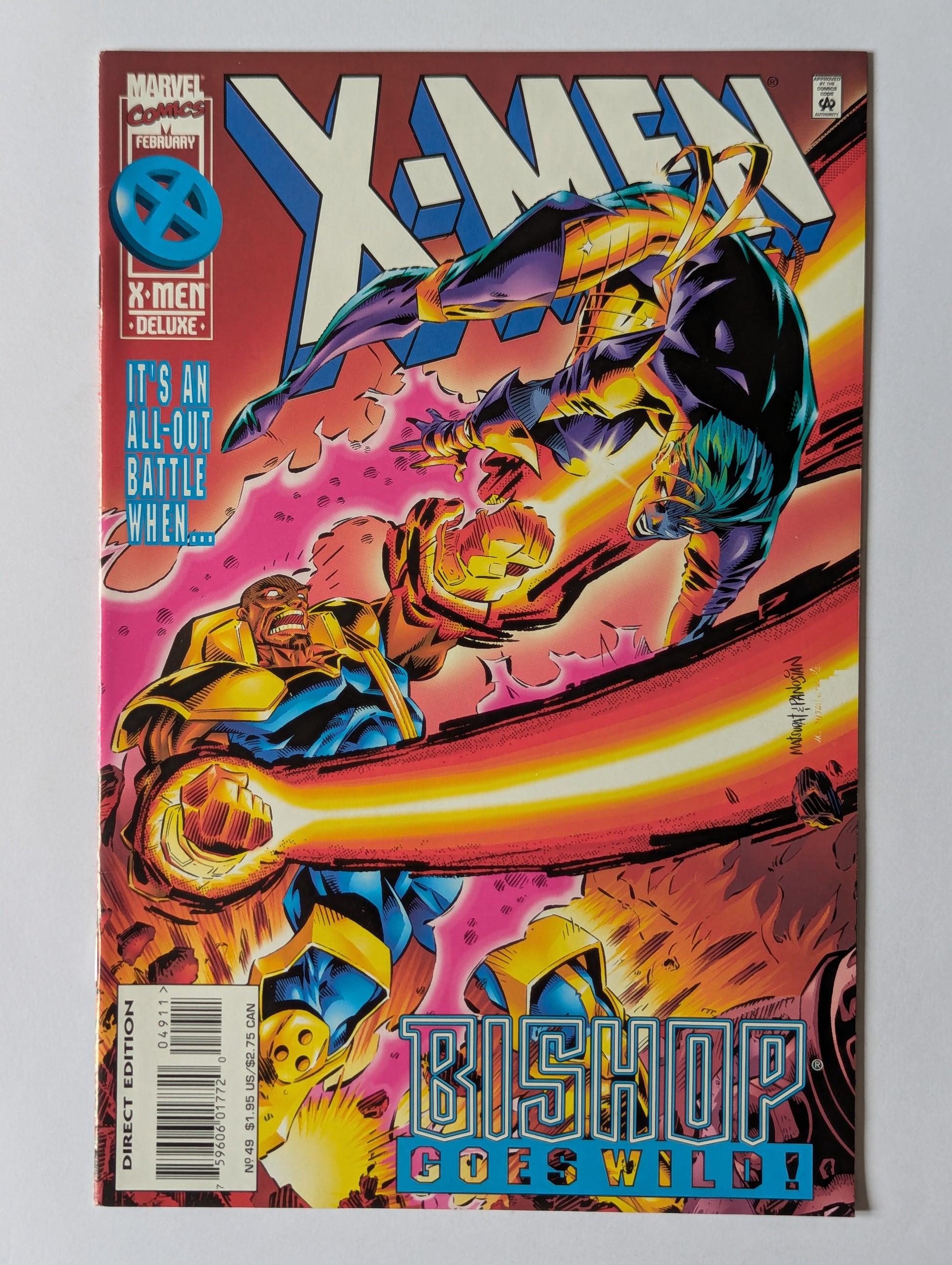 X-Men #49 Marvel Comic Book