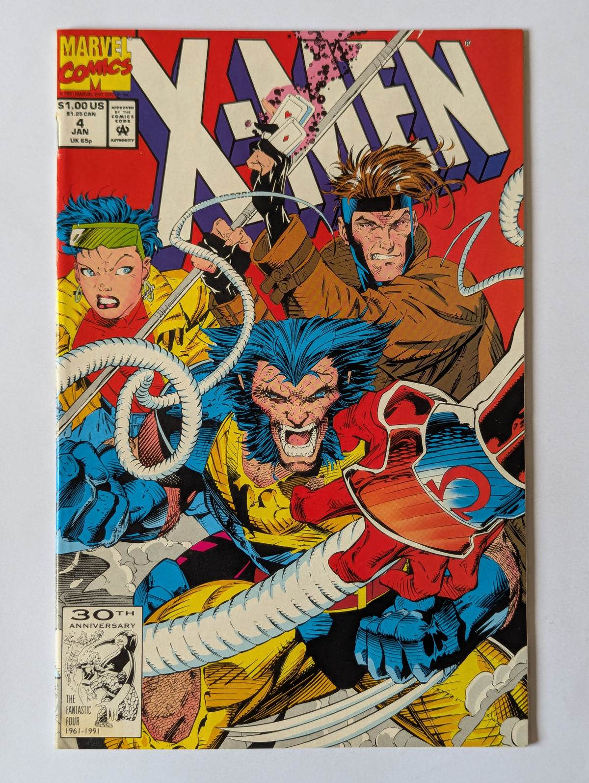 X-Men #4 Marvel Comic Book