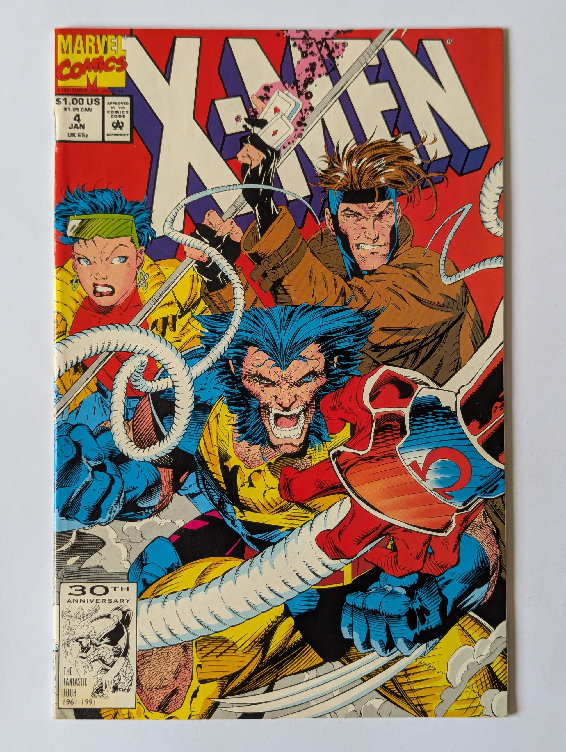 X-Men #4 Marvel Comic Book