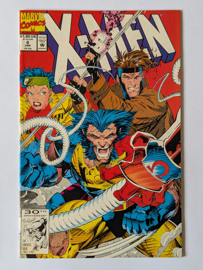 X-Men #4 Marvel Comic Book